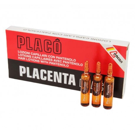 Placenta Placo z Pantenolem Porost Włosów 12x10ml