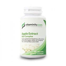Vitaminity Wygląd, Wzrost Wlosów, Apple Extract Hair Complex Suplement 60kaps
