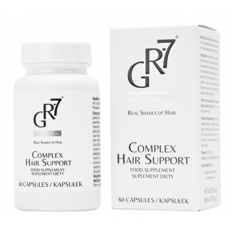 GR7 Suplement Complex Hair Support Włosy  GR-7 60kaps.