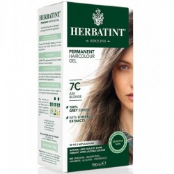 Herbatint 7C - Popielaty blond Trwała Farba do Włosów Seria Popielata