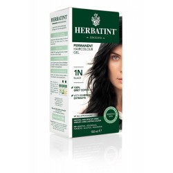 Herbatint Trwała Farba do Włosów 1N-CZARNY Seria Naturalna